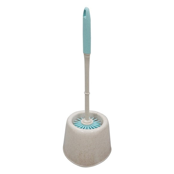 Toilet brush with holder