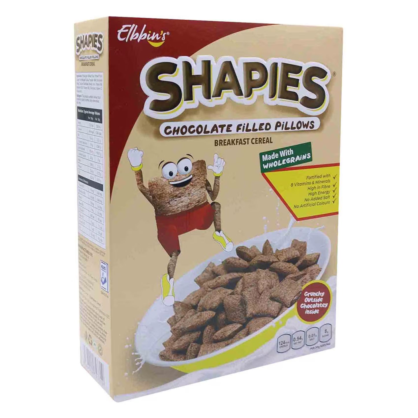 Shapies 210g Chocolate Filled Pillows