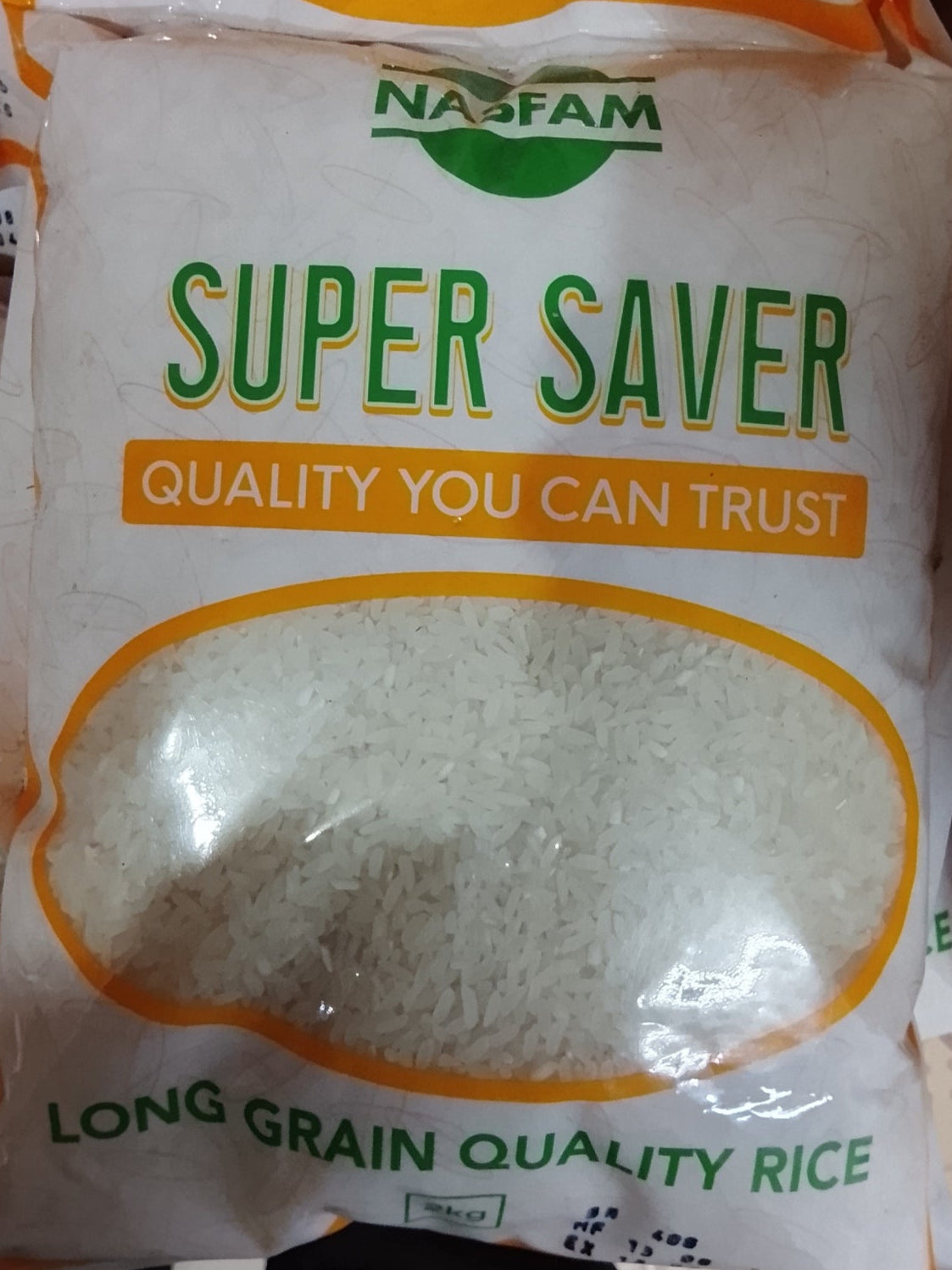 Nasfam 2kg Kilombero Rice