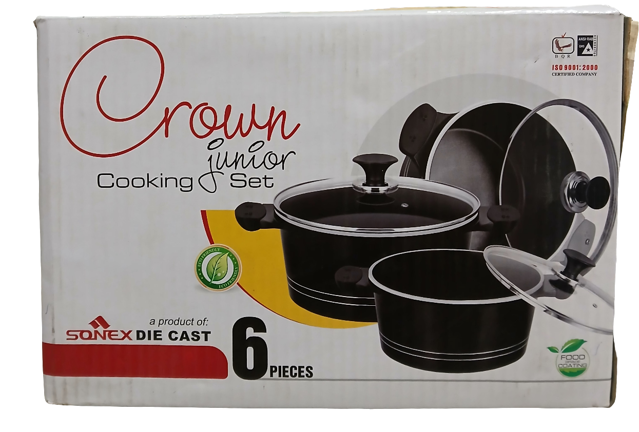 Sonex Crown Cooking Set (6pcs)
