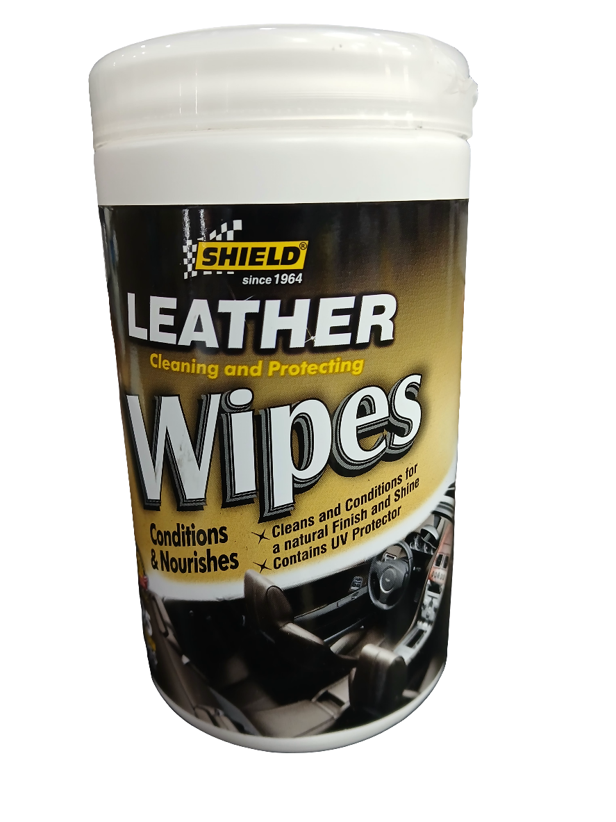 Shield Leather Wipes (25s)