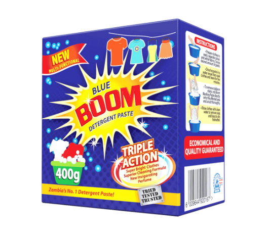 Boom Detergent Paste Blue (400g)