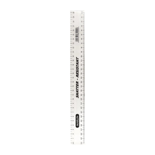 EDO 30cm Clear Ruler