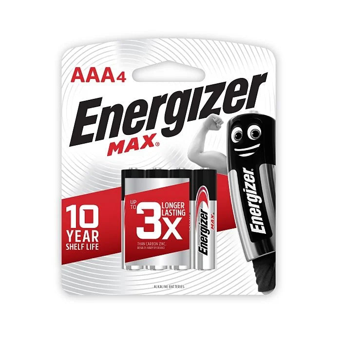 Energizer Max AAA (4 Pack)