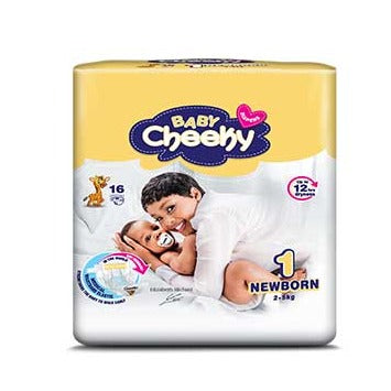 Baby Cheeky Diapers Small Pack (All Sizes)