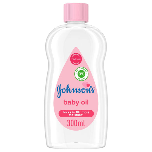 J&J Baby Oil (300ml)