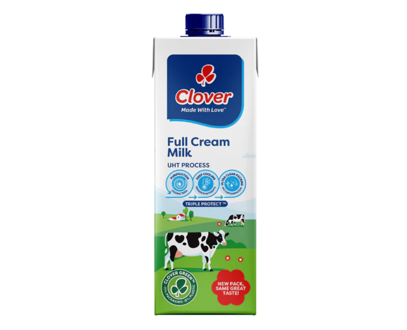 Clover Full Cream Milk (1Ltr)