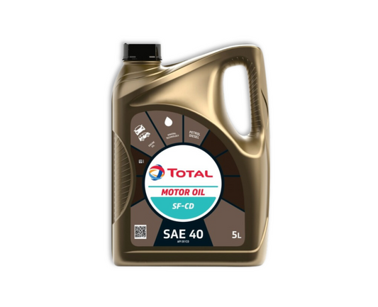 Total Motor Oil SF-CD SAE 40 (5Ltr)