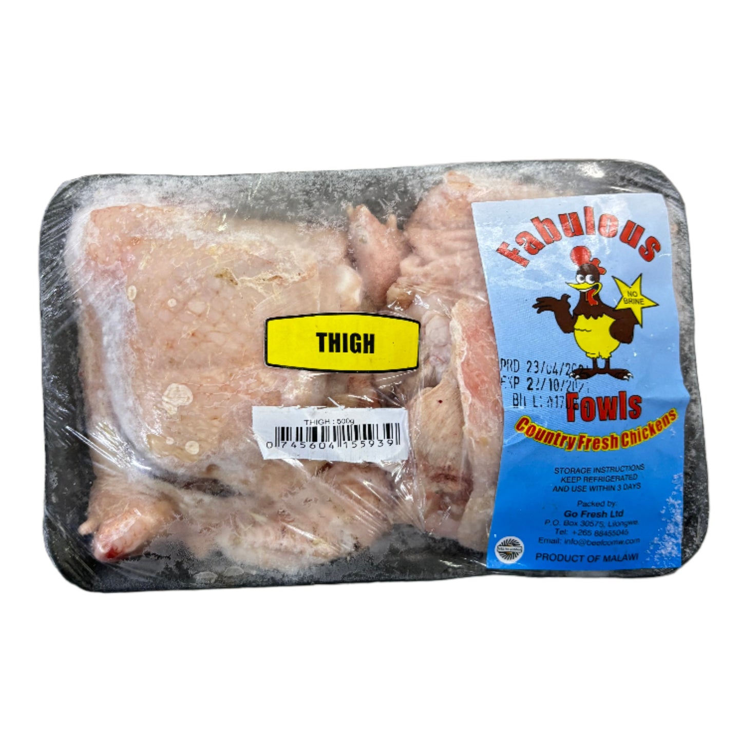 Fabulous Fowls Chicken Thighs (500g)