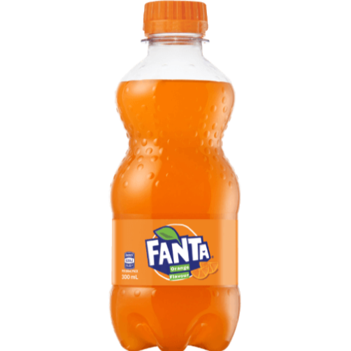 Fanta Orange Plastic Bottle (300ml)