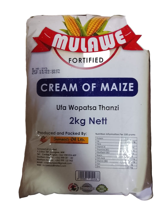 Mulawe 2kg Cream of Maize