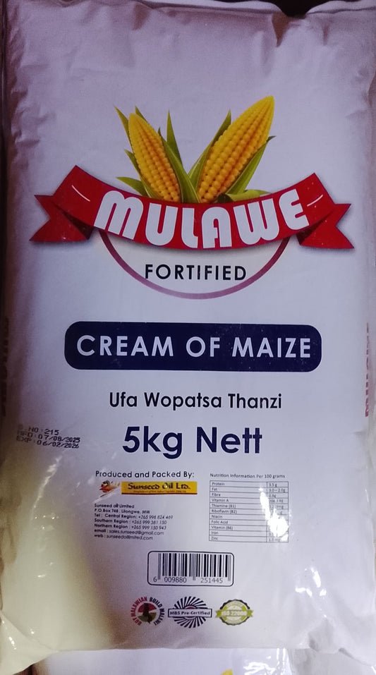 Mulawe 5kg Cream of Maize