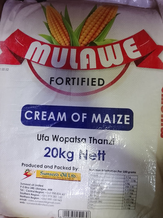 Mulawe 20kg Cream of Maize