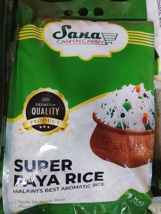Sana 5kg Super Faya Rice Premium Quality