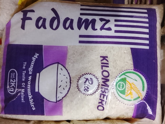 Fadamz 2kg Kilombero Rice