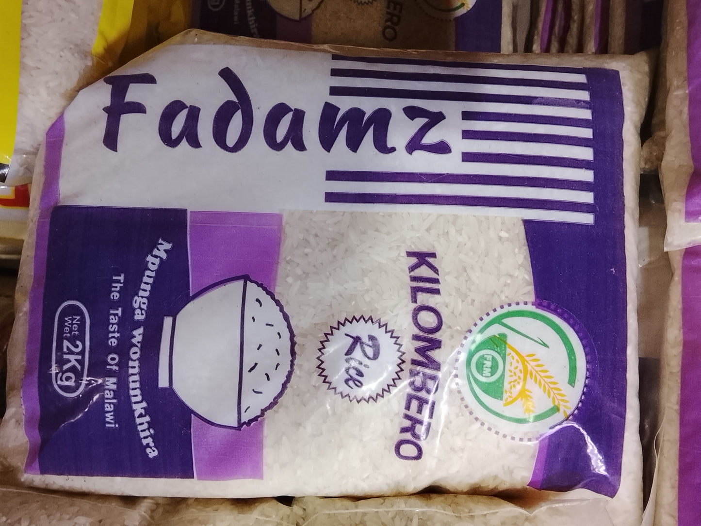 Fadamz 5kg Kilombero Rice