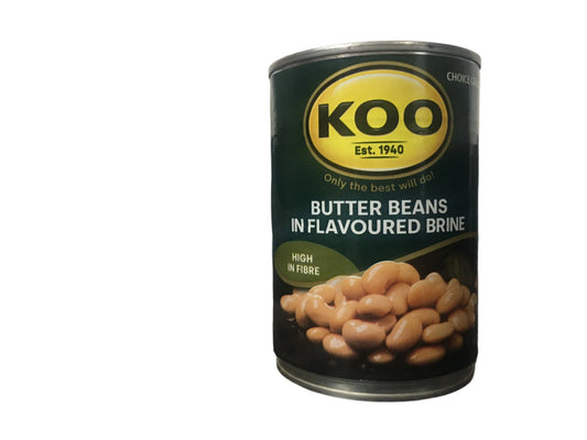 Koo Butter Beans In Flavoured Brine (410g)