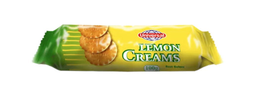 Universal Lemon Creams Biscuits (100g)