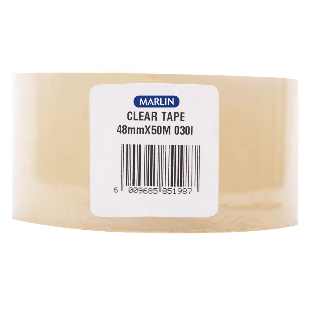 Marlin Clear Tape (48mm x 40Meters)