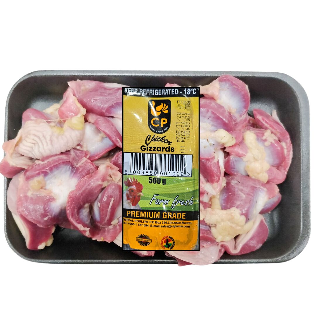 Frozen Chicken Gizzards Central Poultry (250g)