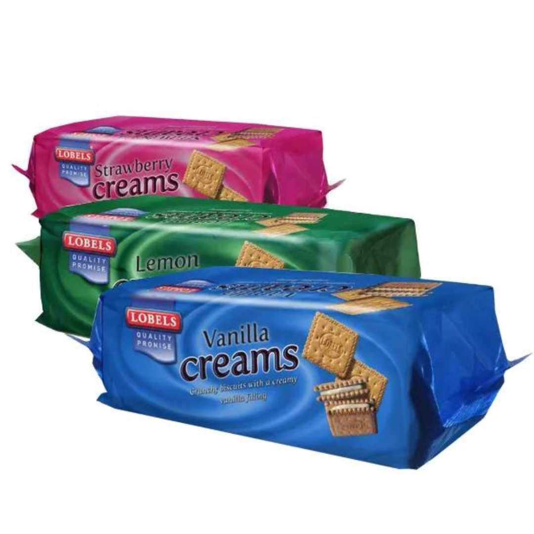 Lobels Creams Biscuits Biscuits (150g)