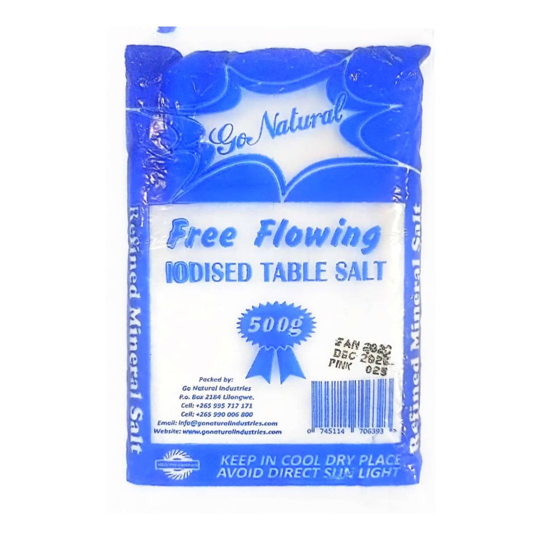 Go Natural Table Salt (500g)