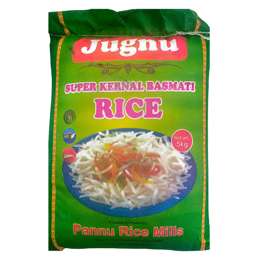 Jugnu Super Kernal Basmati Rice (5kg)