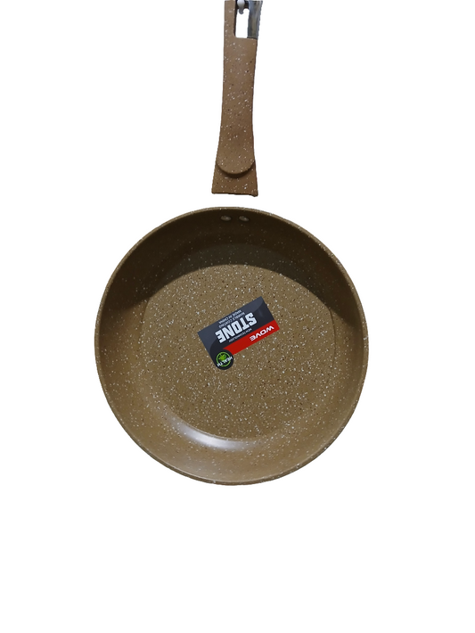 Wave Stone Brown Frying Pan (24Cm)