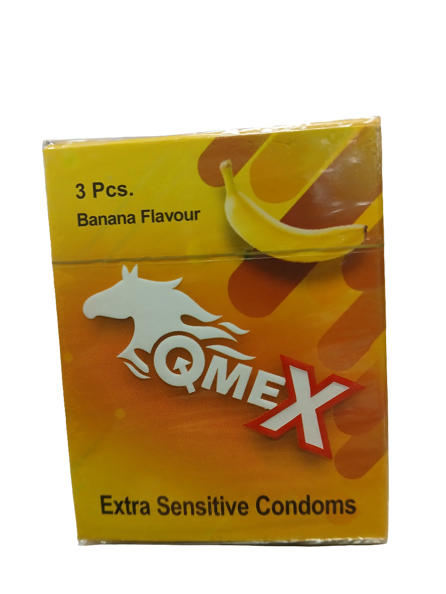 Qmex 1×3s Condoms