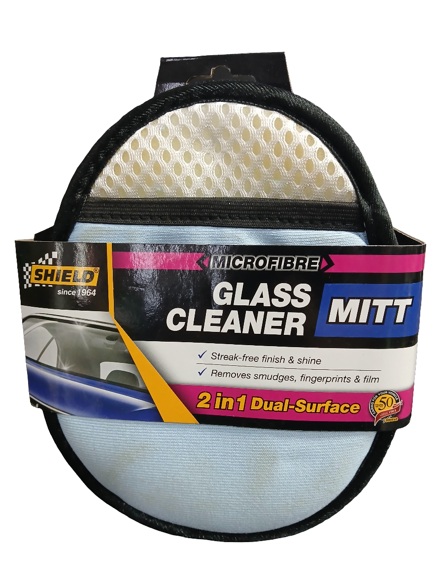 Microfibre Glass Cleaning Mitt (1×1)