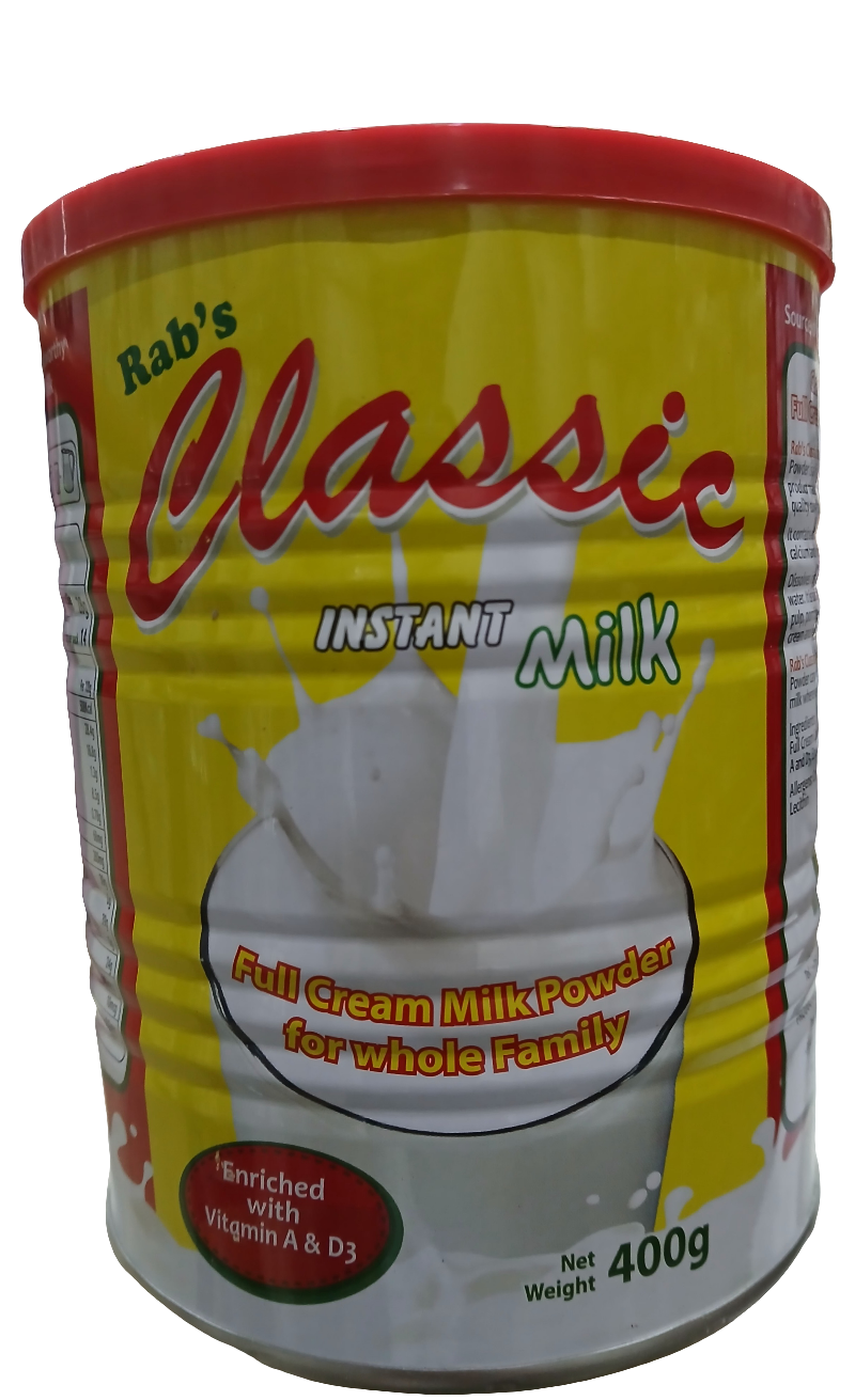 Rabs Classic Milk Full Cream (400ml)