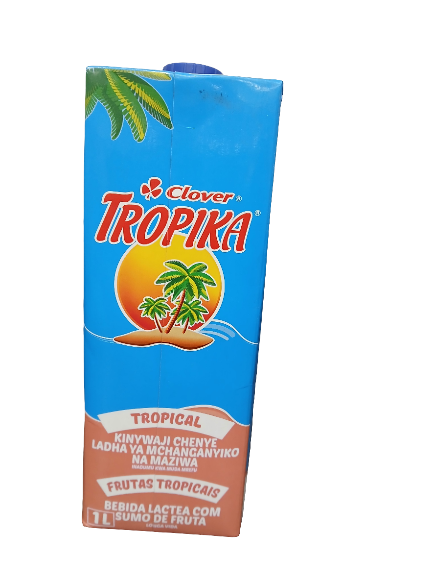 Clover Tropika Flavoured Dairy Drink(1Ltr)