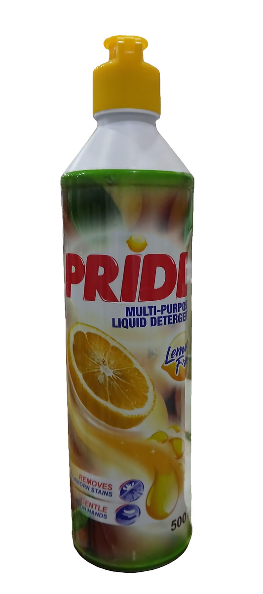 Pride Liquid Detergent Lemon Fresh(500ml)