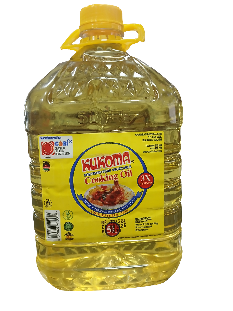 Kukoma Cooking Oil (5Ltr)