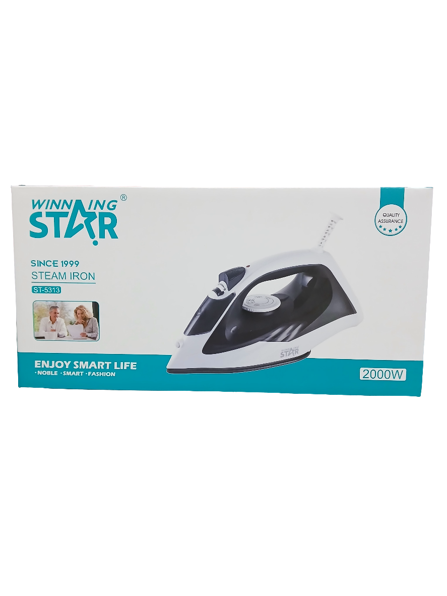 Winning Star Steam Iron Enjoy Smart Life Since (1999)