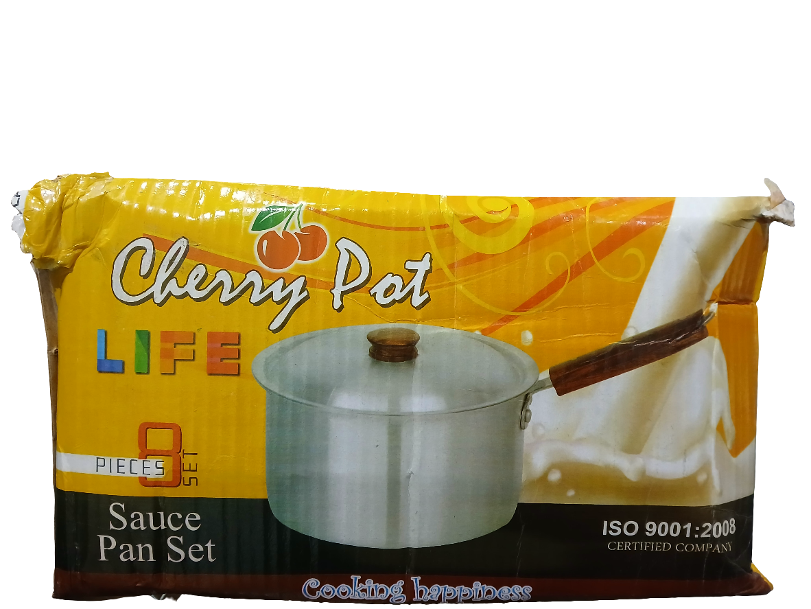 Cherry Pot Sauce Pan 9Pieces set Life