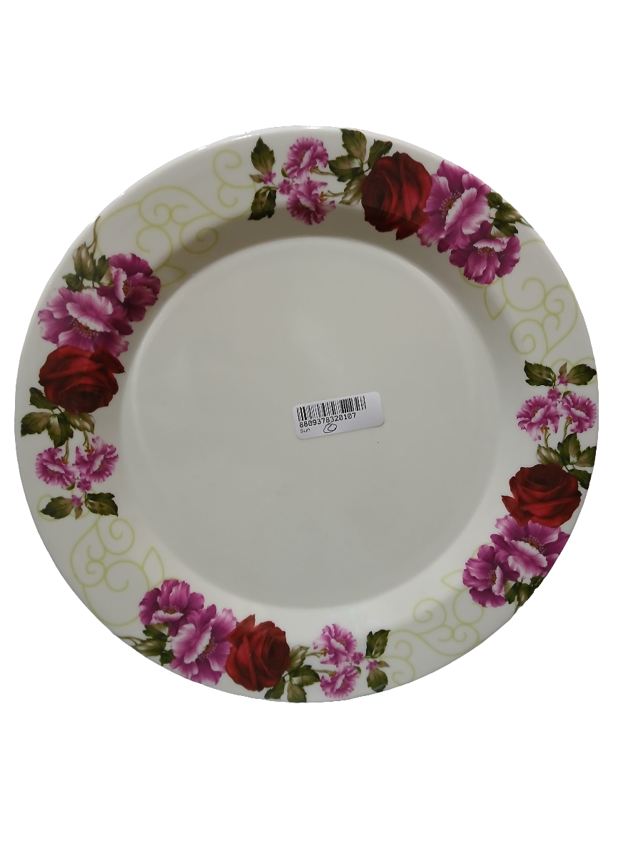 Sun Plastic Flower Plate