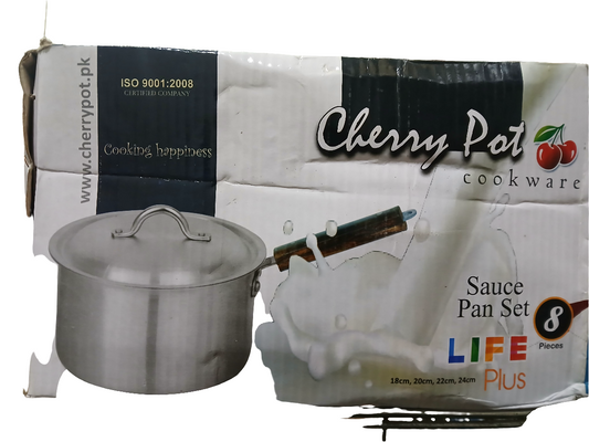 Cherry Pot Sauce Pan Life Plus (8pcs)