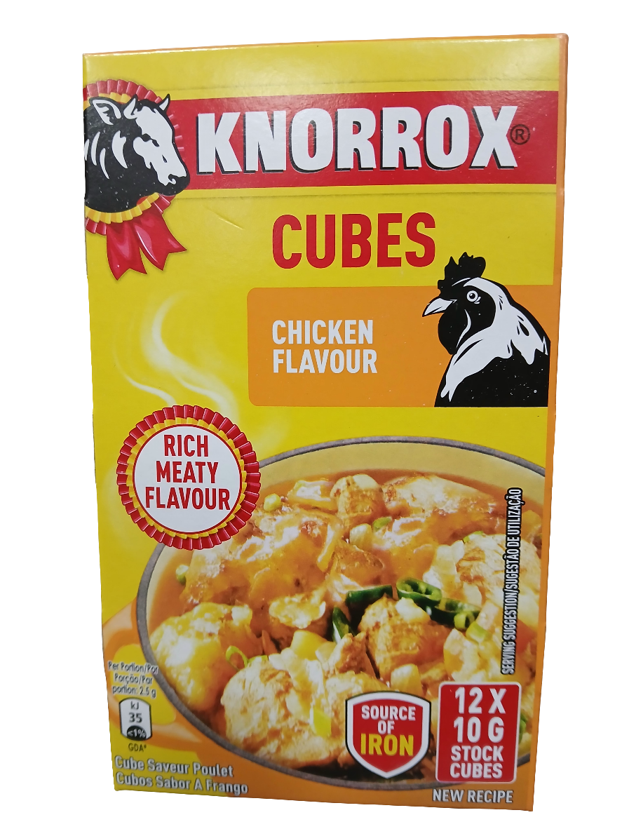 Knorrox Chicken Flavour (10 ×12) Chicken Stock Cubes