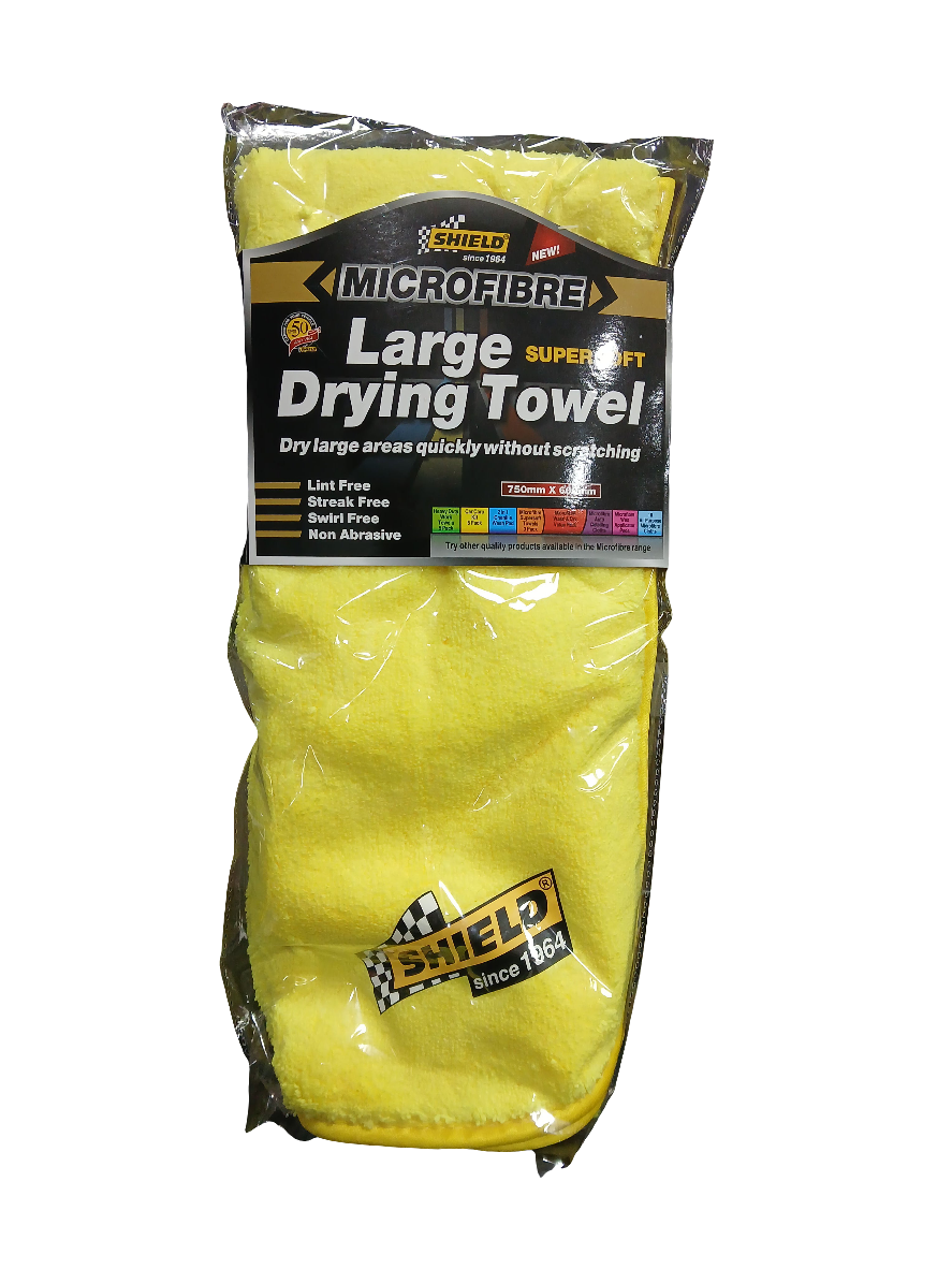 Shield Microfibre Large Super Soft Dryimg Towell                 (750mm × 60mm)