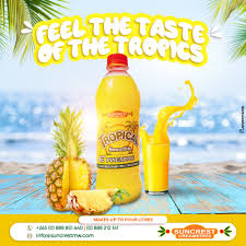 Suncrest Tropical Pineapple (1Ltr)