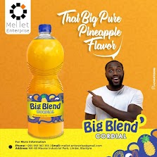 Big Blend Cordial Pineapple (2ltr)