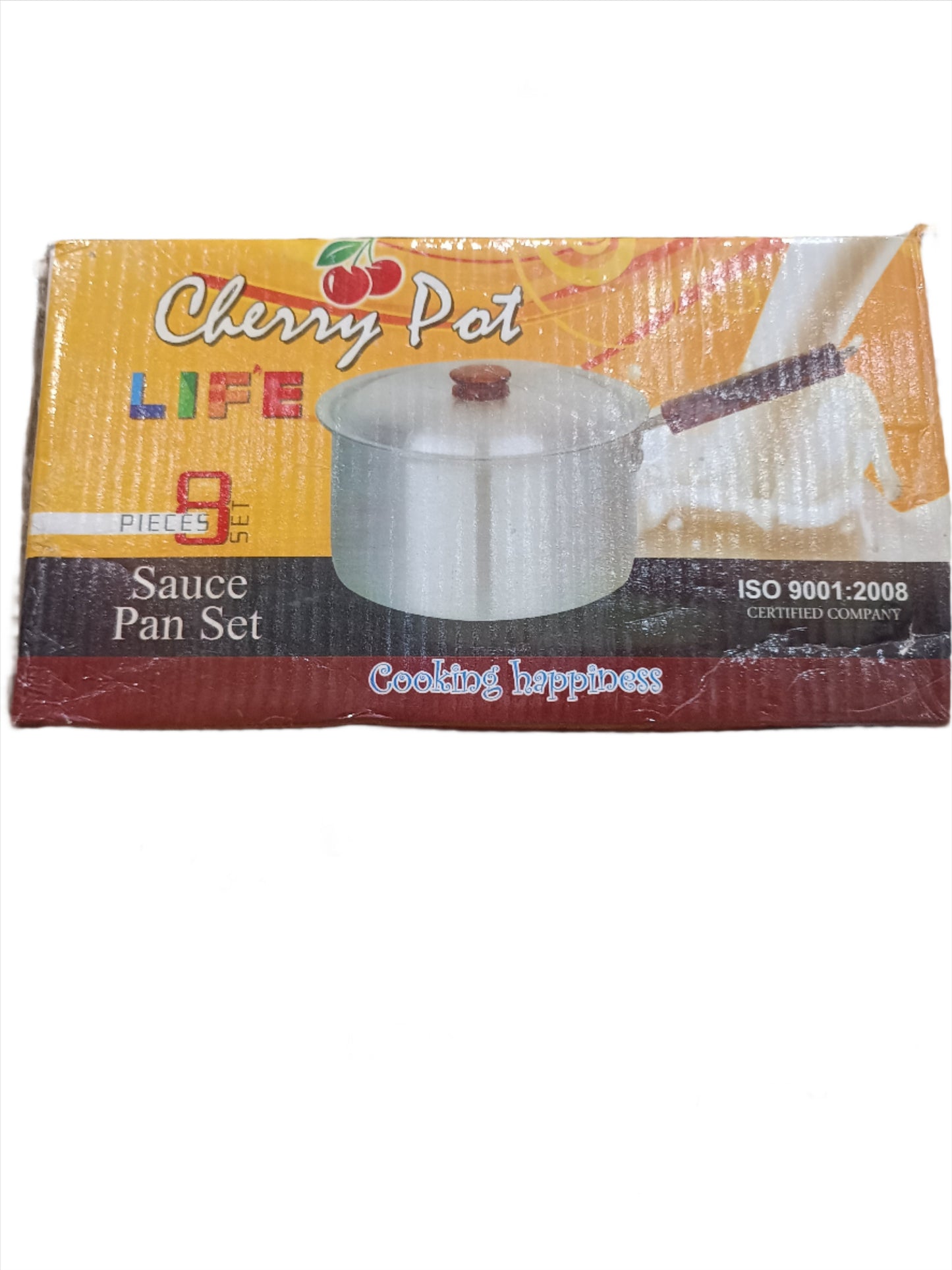 Cherry Pot Sauce Pan 8 pcs Set Life