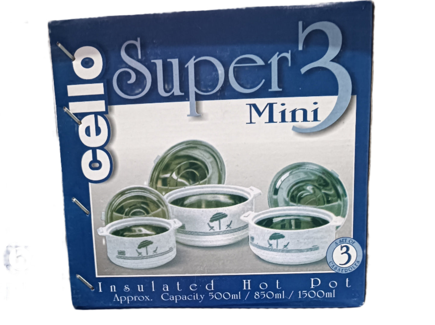 Cello Super 3 Mini Hot Pots