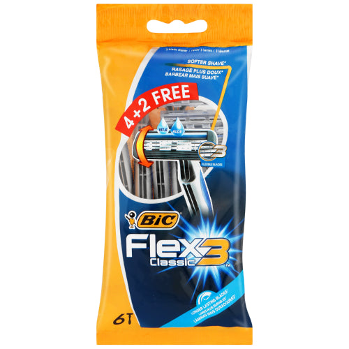 Bic Shavers Flex 3-Blade (4 Pack)